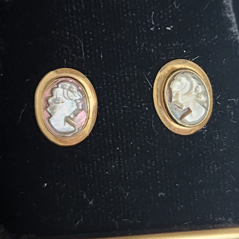 Cameo Earrings